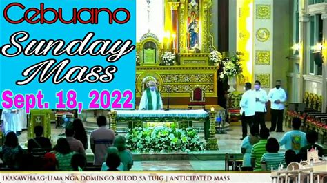 CEBUANO HOLY MASS .